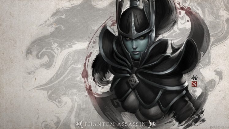 Dota, Defense of the ancient, Phantom Assassin HD Wallpaper Desktop Background