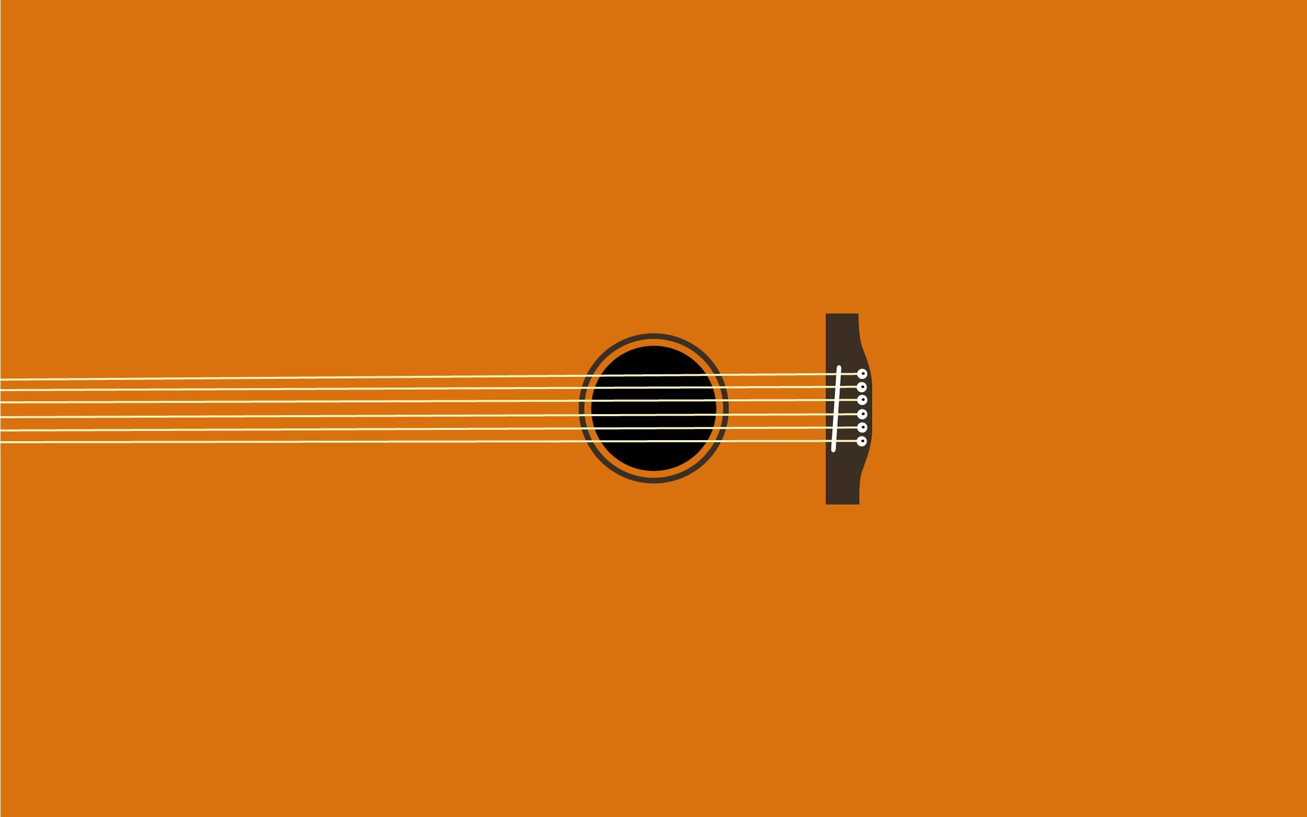 guitar, Minimalism, Music, Musical instrument Wallpaper