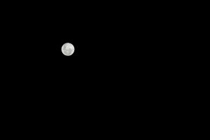 moon, Minimalism, Night