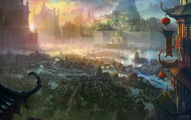 ancient, Imperial City HD Wallpaper Desktop Background