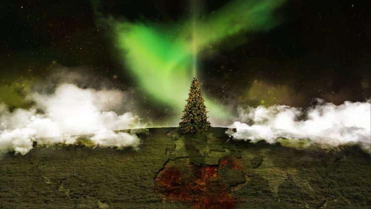 Christmas Tree HD Wallpaper Desktop Background