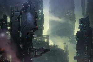 science fiction, Cyberpunk, Future city, City