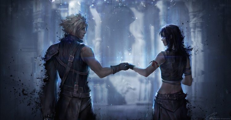 Final Fantasy, Cloud Strife, Tifa Lockhart HD Wallpaper Desktop Background