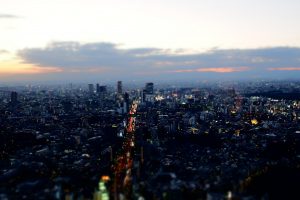 Tokyo, Japan, Urban, Tilt shift