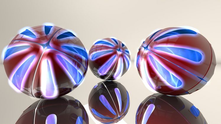 ball, Lights HD Wallpaper Desktop Background