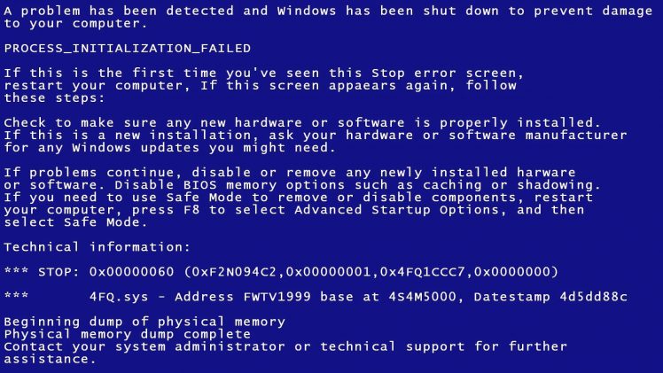 BSOD, Blue Screen of Death, Microsoft Windows HD Wallpaper Desktop Background