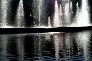 fountain, Architecture, Water, Reflection