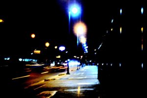 city, Street, Night, Street light, Photography