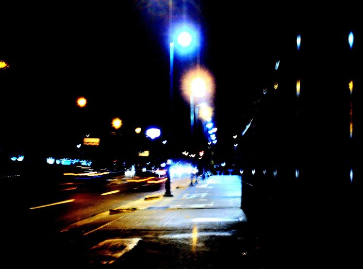 city, Street, Night, Street light, Photography HD Wallpaper Desktop Background