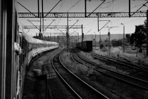photography, Railway, Train, Monochrome
