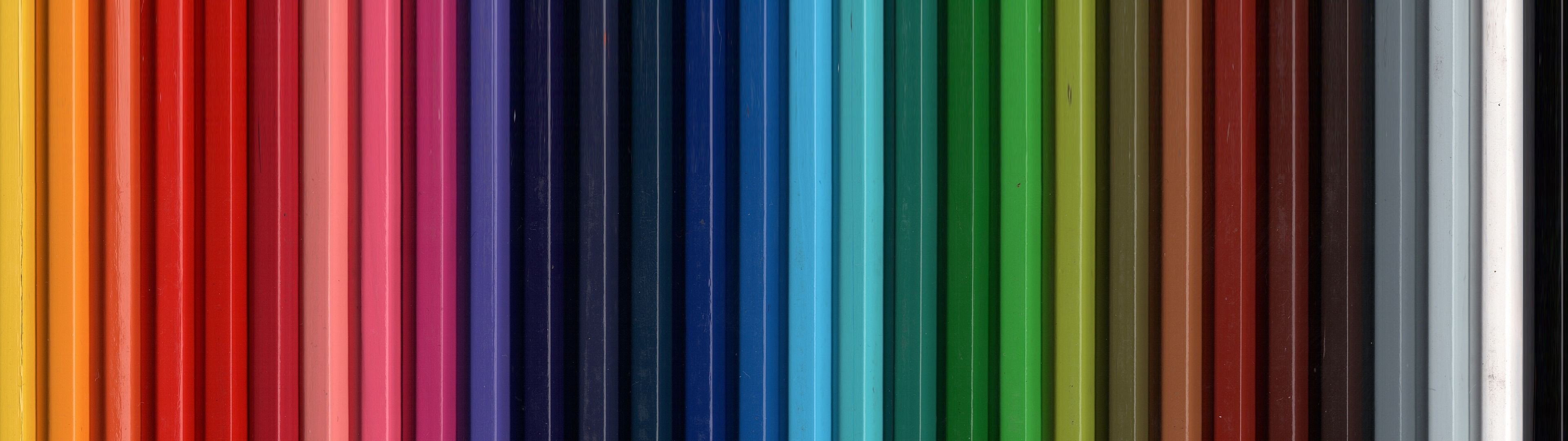 multiple display, Pencils Wallpaper