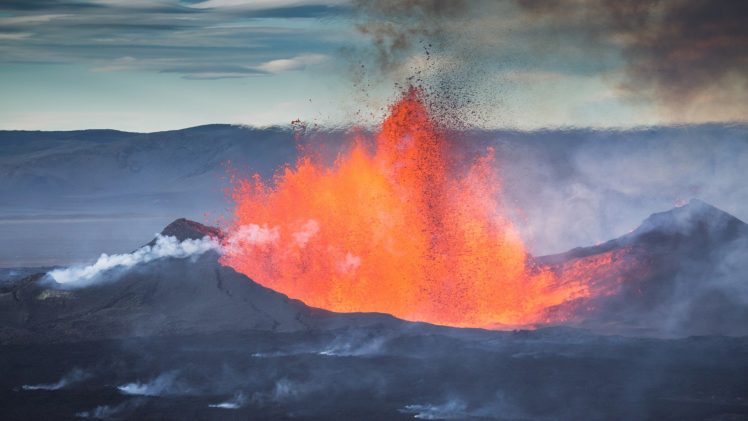 volcano HD Wallpaper Desktop Background