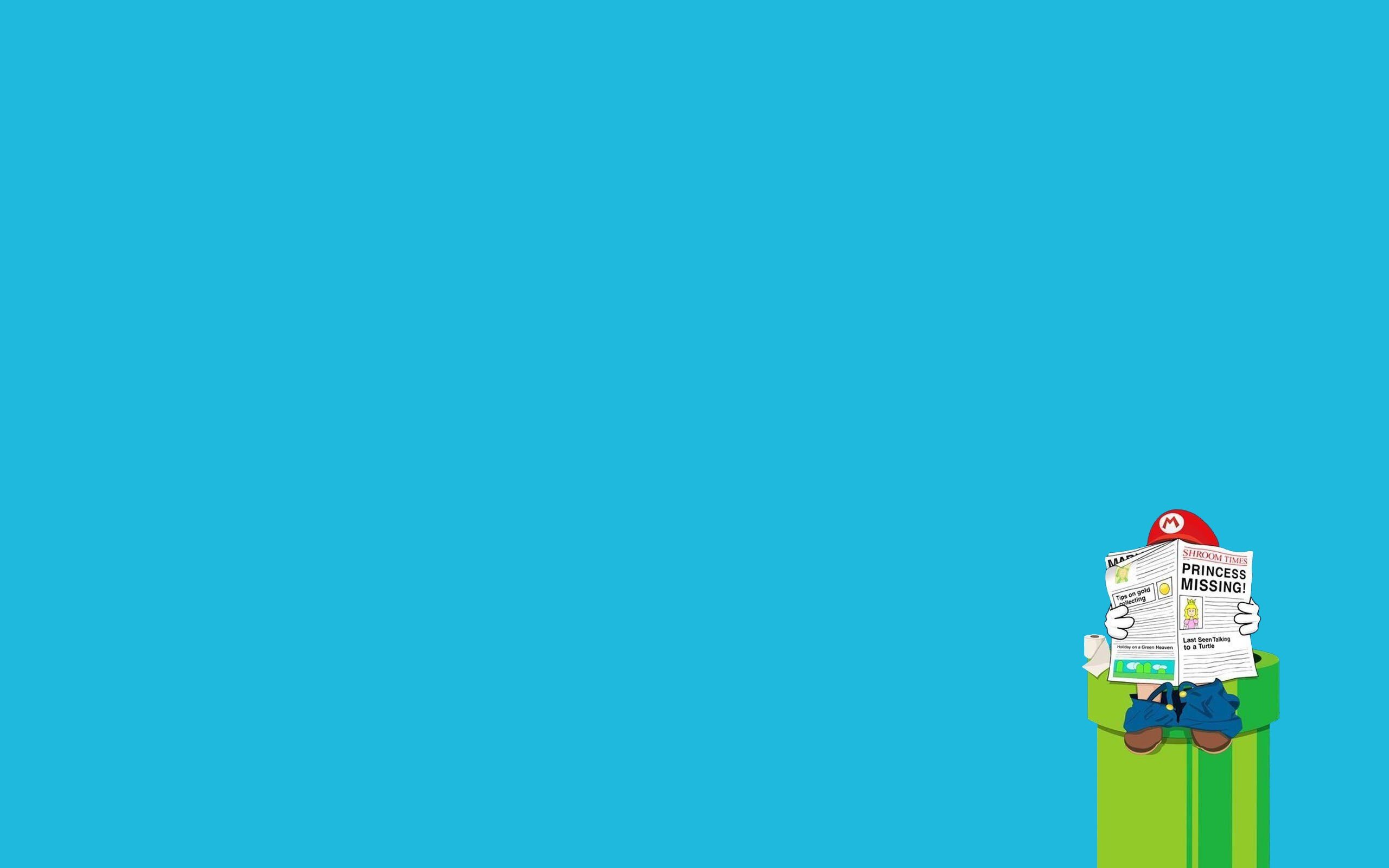 Super Mario Minimalism Wallpapers Hd Desktop And Mobile Backgrounds