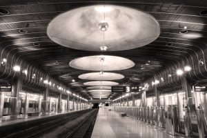 photography, Architecture, Monochrome, Subway, Train station