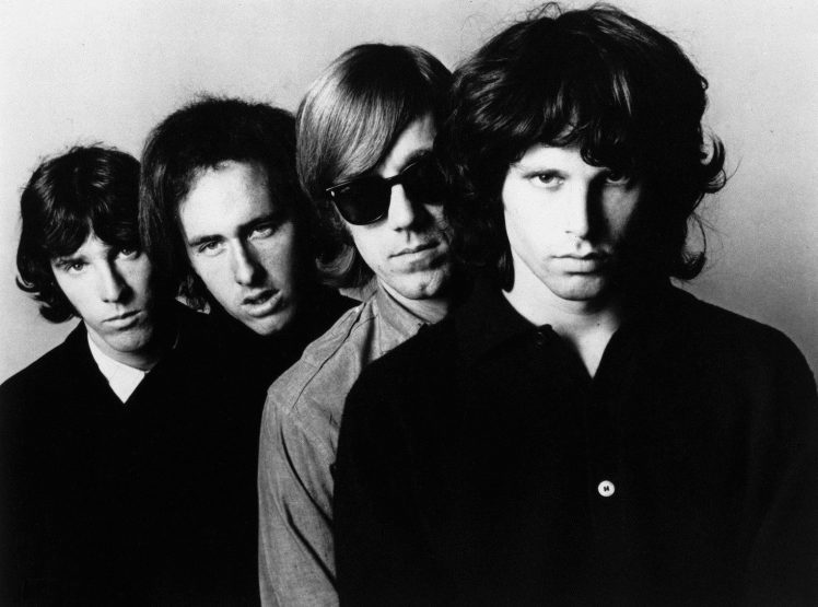 music, Rock and roll, The Doors, Jim Morrison, Monochrome HD Wallpaper Desktop Background