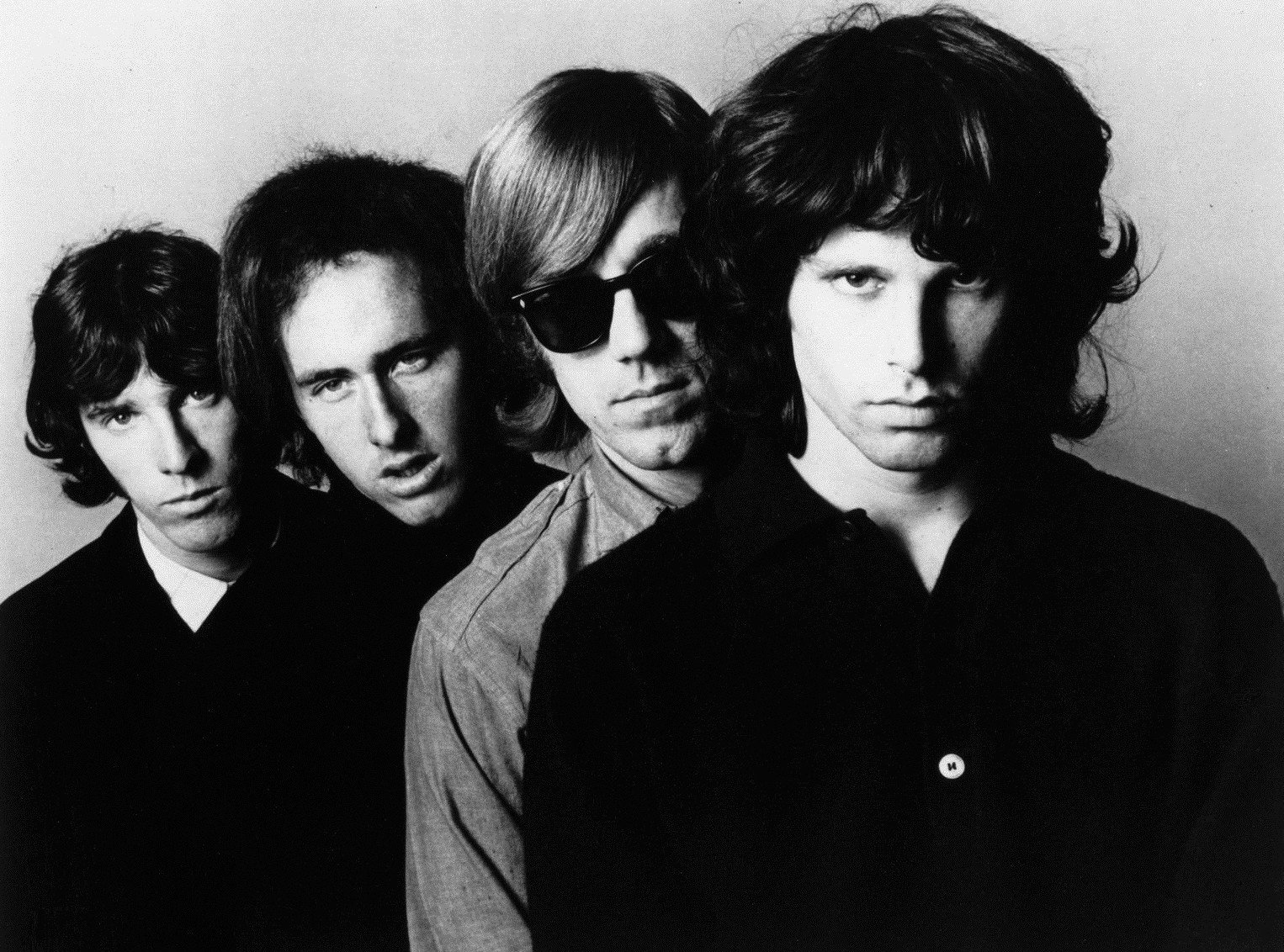 music, Rock and roll, The Doors, Jim Morrison, Monochrome Wallpaper