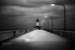 photography, Lighthouse, Pier
