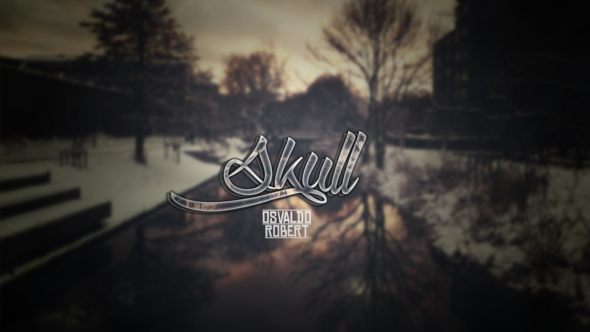 text, Skull Wallpaper