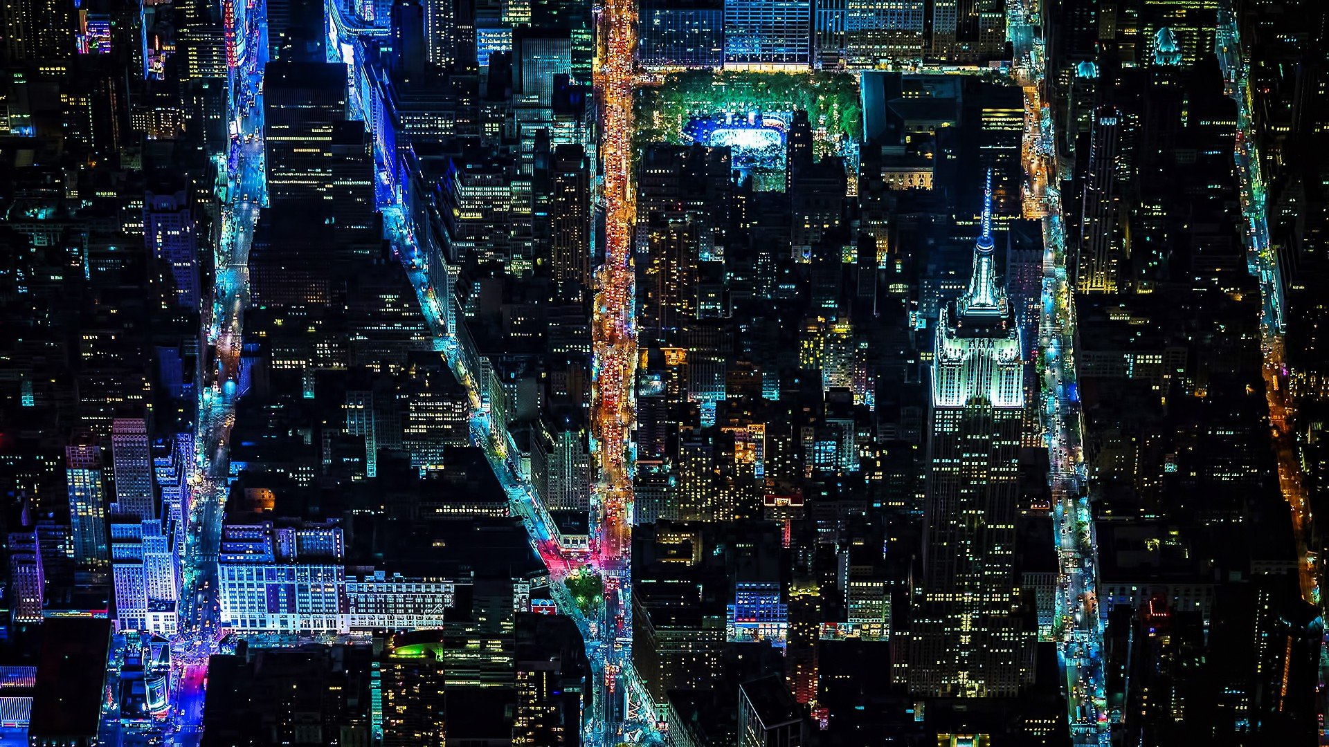 New York City, Night Wallpaper