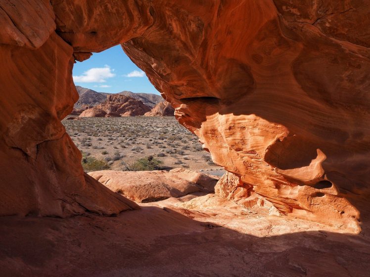cave, Desert HD Wallpaper Desktop Background