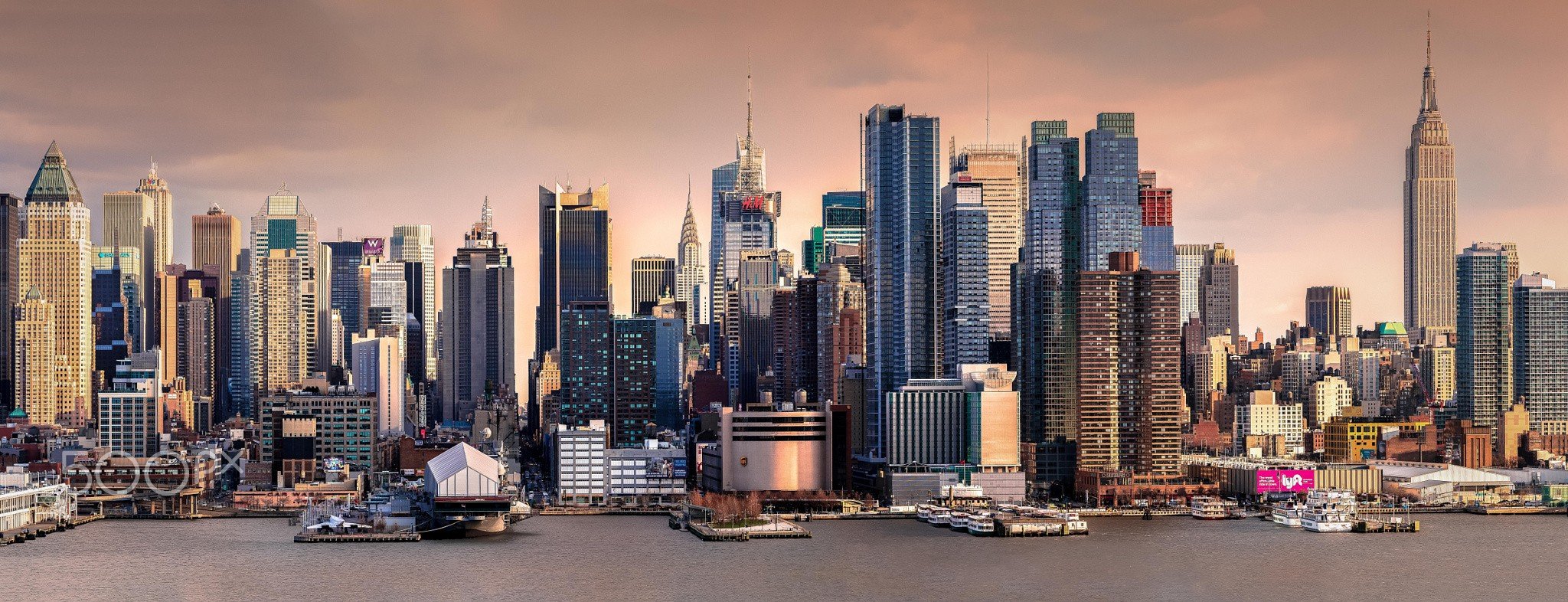 photography, City, Panoramas, New York City Wallpaper