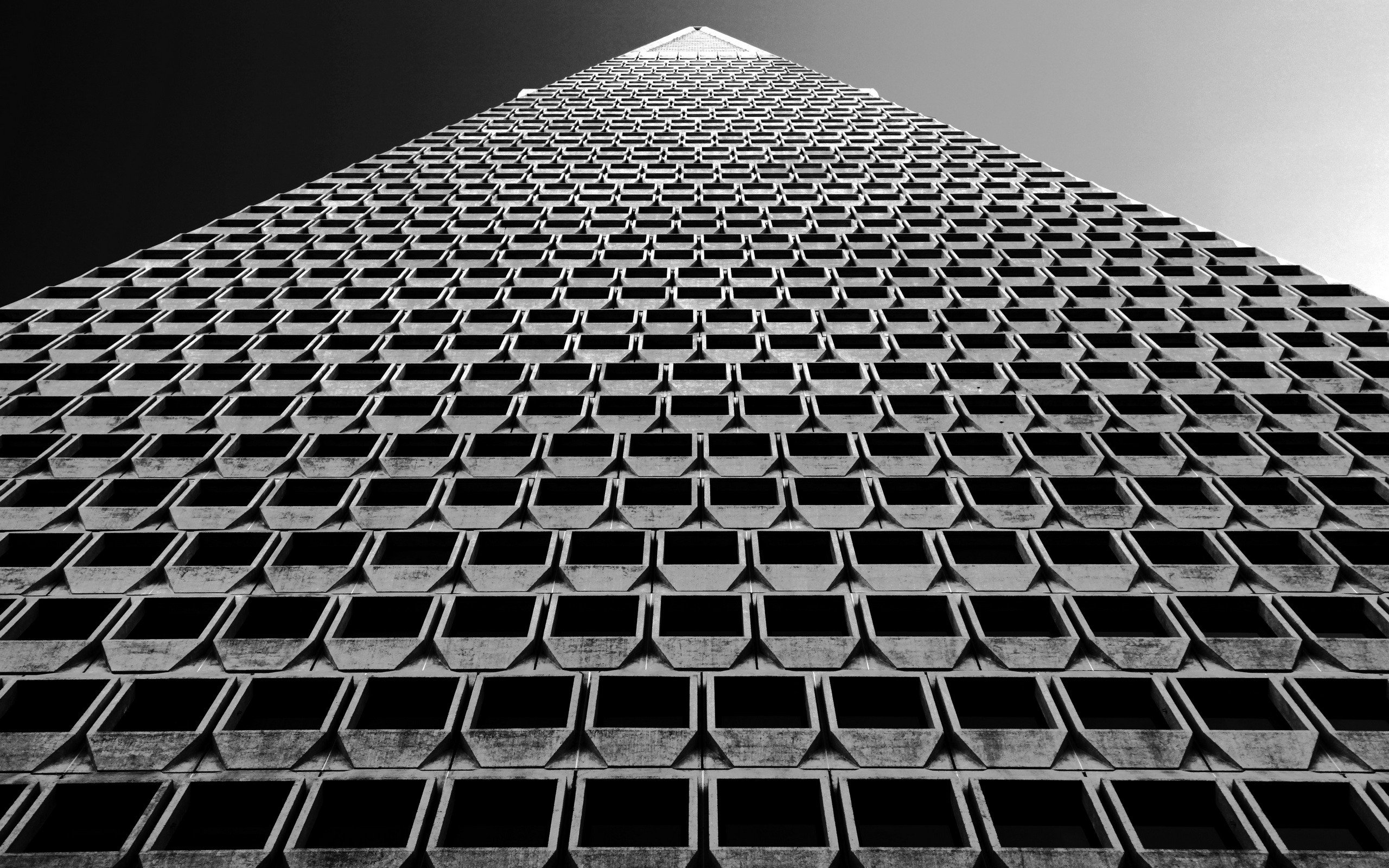 photography, Architecture, Building, Monochrome, Skyscraper Wallpaper