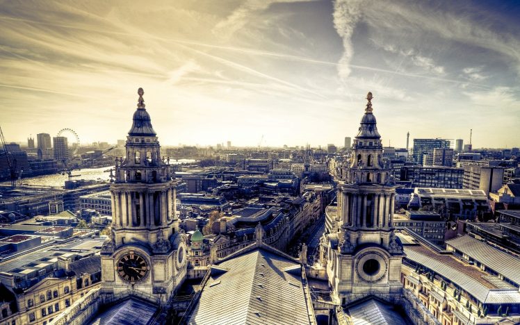photography, Cityscape, City, Urban, Building, Architecture, London, UK, HDR HD Wallpaper Desktop Background