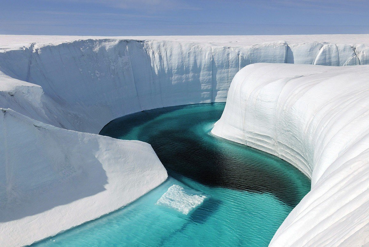 water, Arctic, Snow Wallpaper