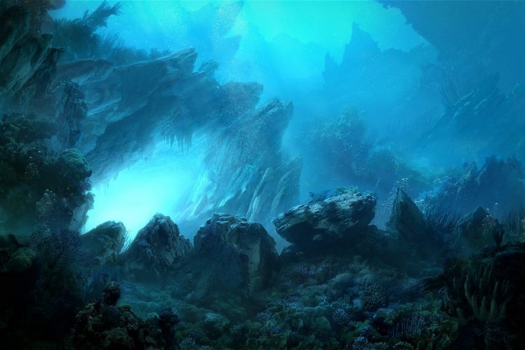 underwater HD Wallpaper Desktop Background