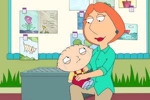 Lois Griffin, Stewie Griffin, Family Guy, Crying