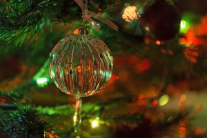 macro, Christmas ornaments