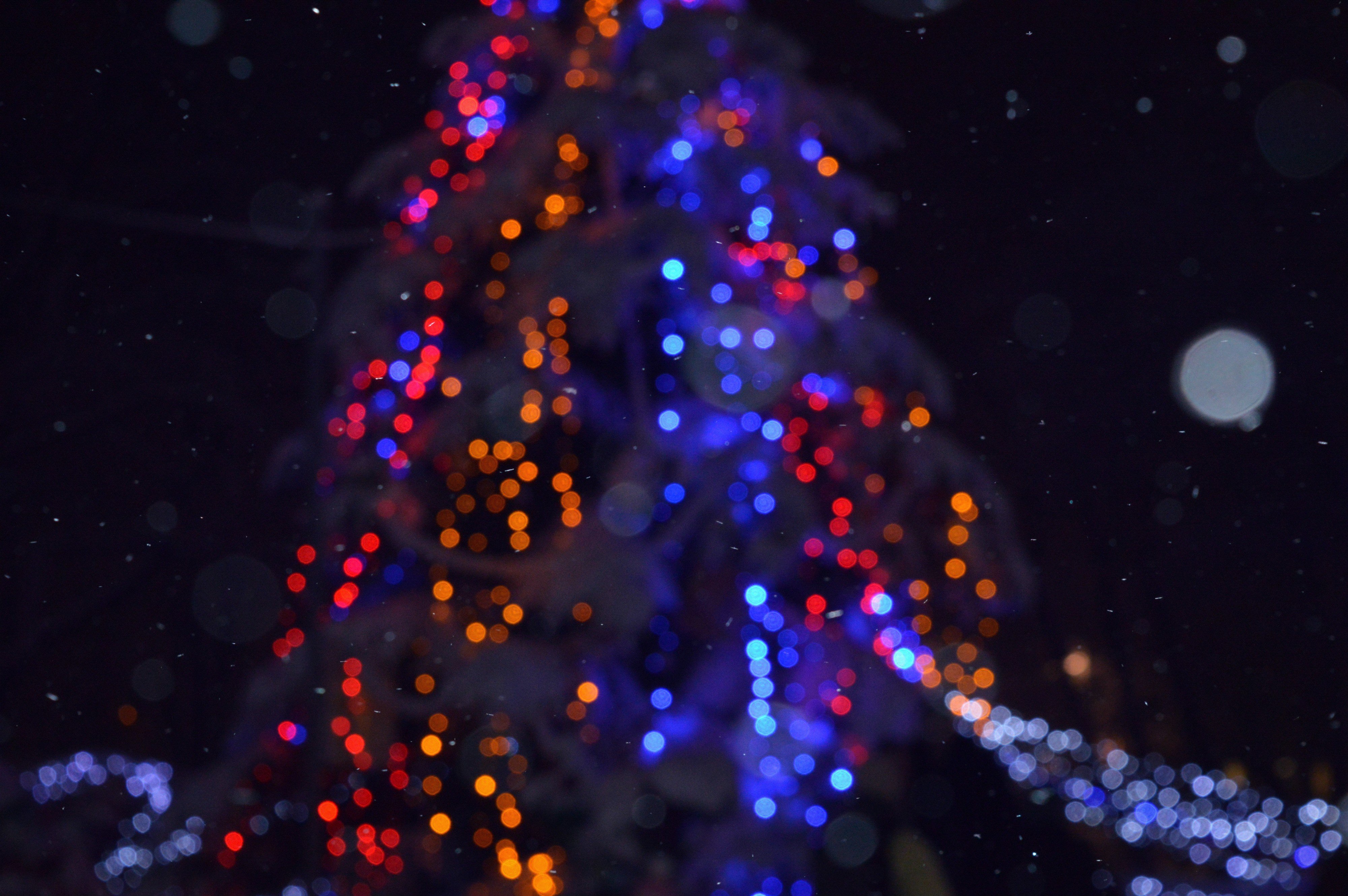 Christmas, LEDs Wallpaper