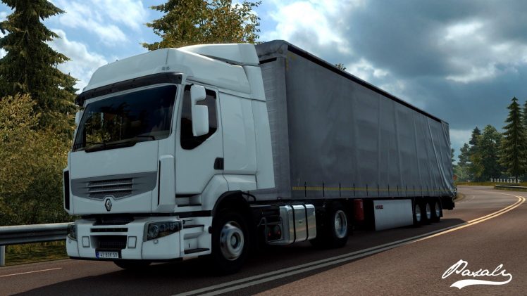 Euro Truck Simulator 2, Truck, Volvo FH16, Scania HD Wallpaper Desktop Background