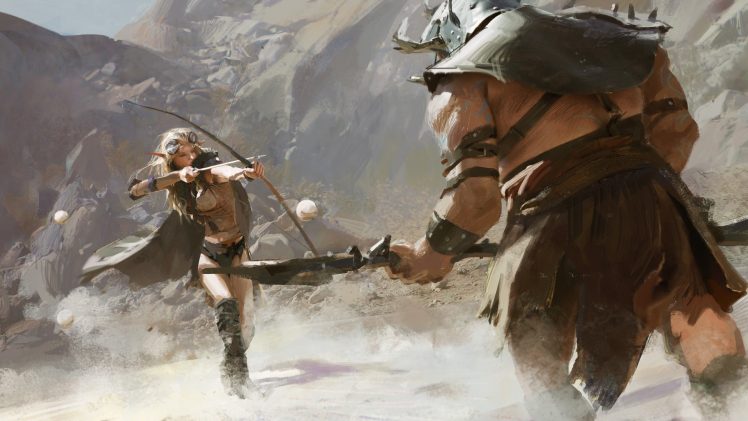 bows, Warrior, Fighting HD Wallpaper Desktop Background