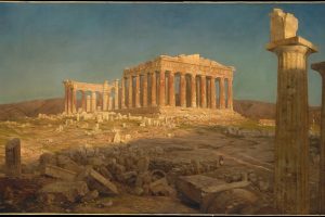 greek mythology, Frederic Edwin Church, The Parthenon