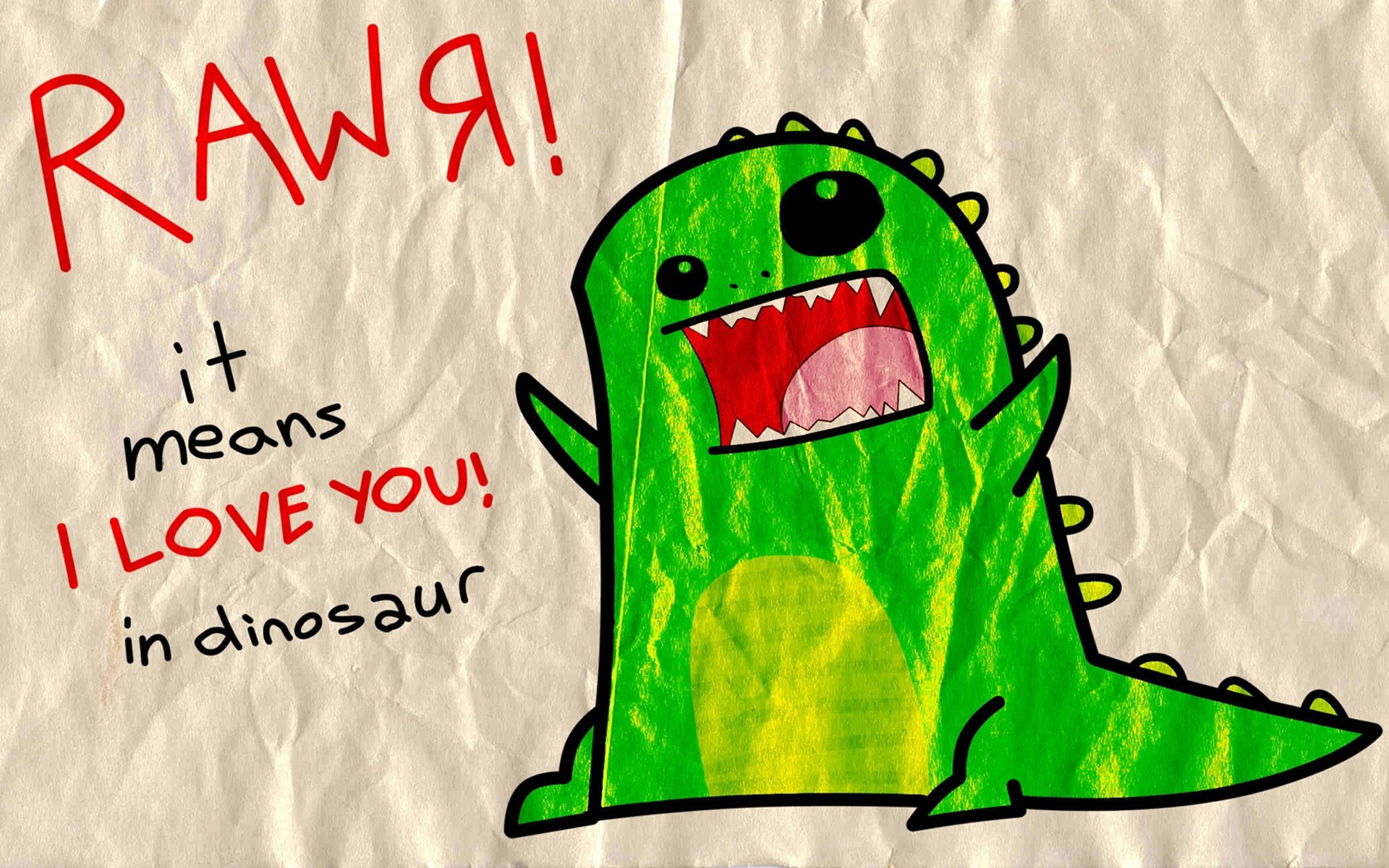 drawing, Humor, Dinosaurs Wallpaper