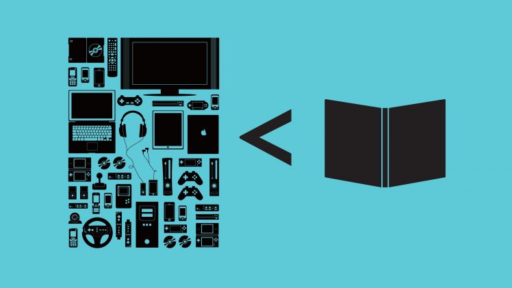 minimalism, Books, Electronics HD Wallpaper Desktop Background