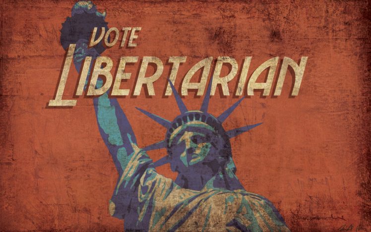 Libertarian, Statue of Liberty HD Wallpaper Desktop Background
