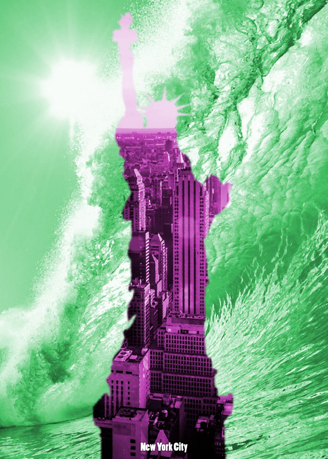 New York City, Statue of Liberty, Statue, Water, City Wallpaper