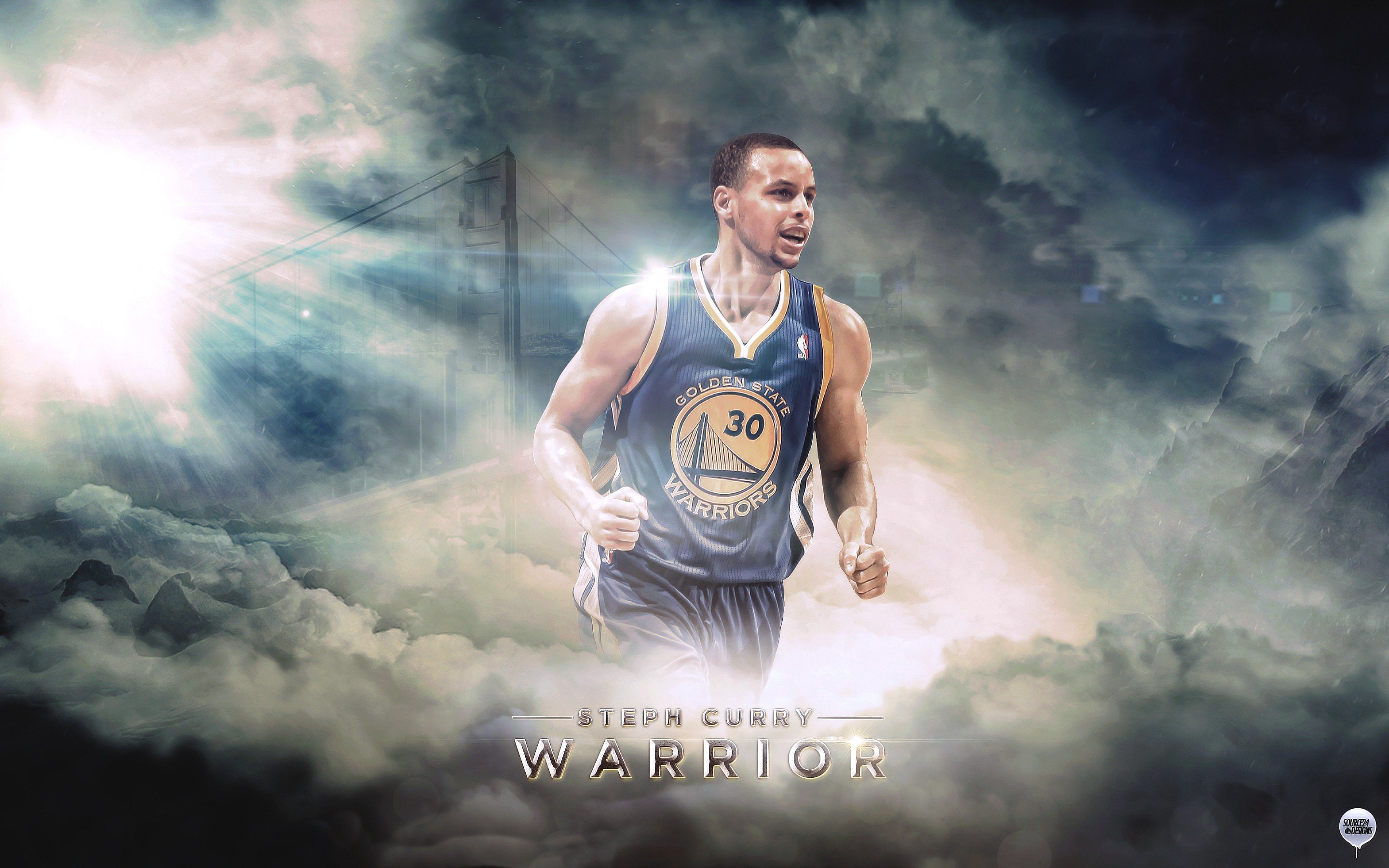 Stephen Curry, Golden State Warriors Wallpaper