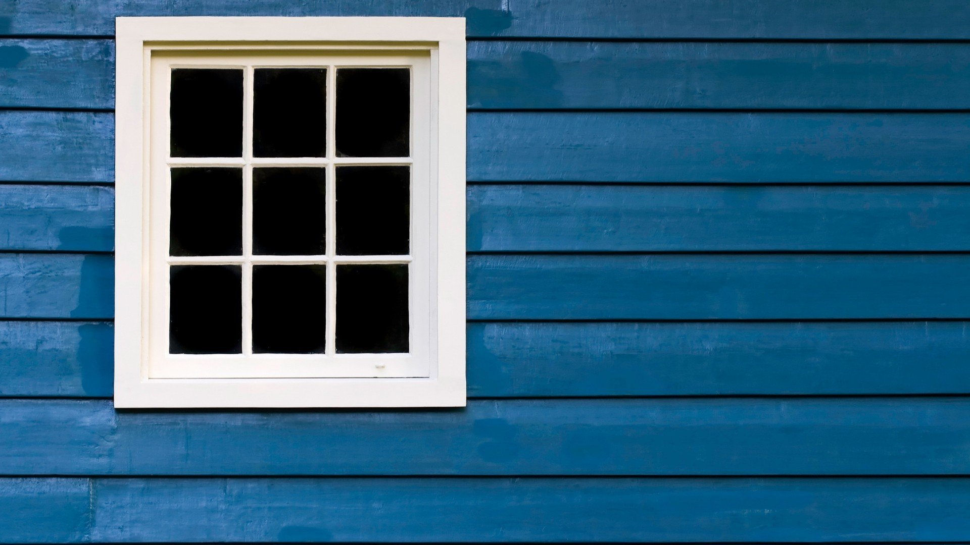 walls, Minimalism, Simple, Wood, Planks, Window, Wooden surface, Square, Blue, Lines Wallpaper