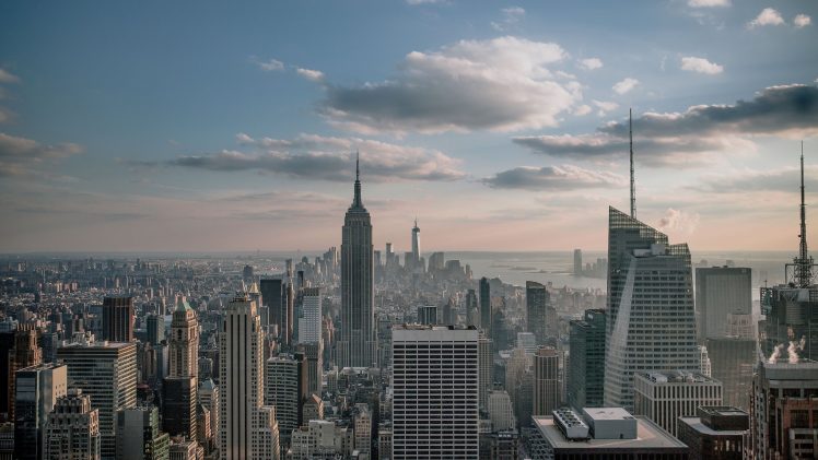 photography, Urban, City, Cityscape, Building, Skyscraper, New York City HD Wallpaper Desktop Background