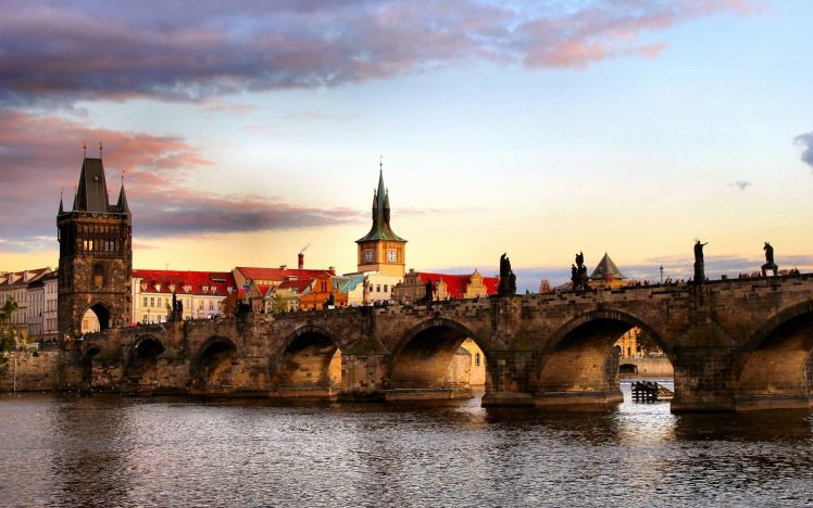 Prague, Czech Republic, Charles Bridge HD Wallpaper Desktop Background
