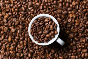 photography, Coffee, Cup, Depth of field, Coffee beans
