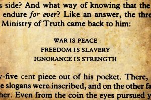 George Orwell, War, Quote, 1984