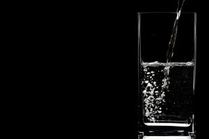 photography, Glass, Water, Black background, Monochrome