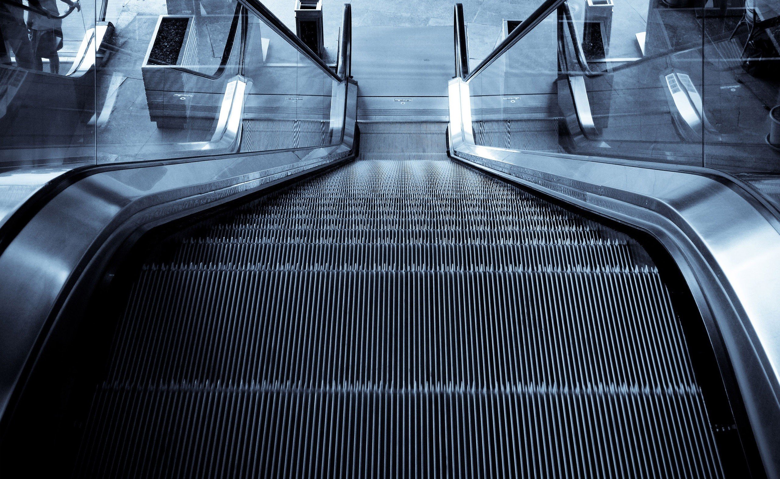 photography, Urban, City, Escalator Wallpaper