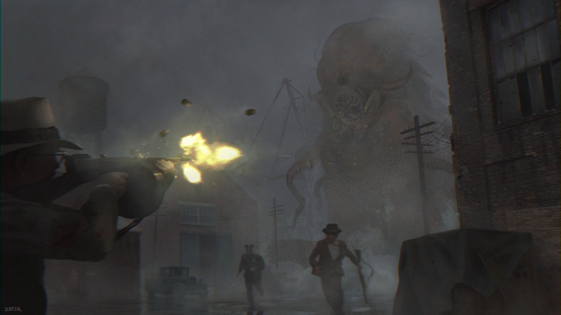gun, Weapon, Battle Wallpaper
