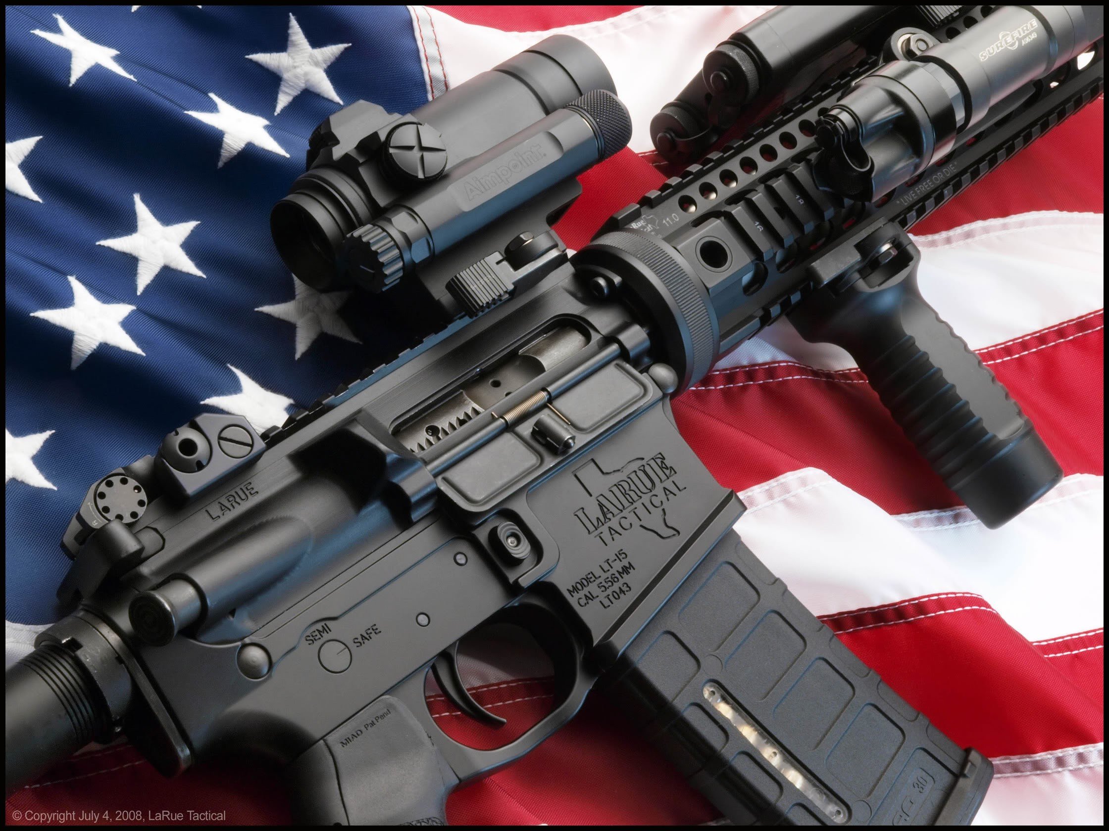 weapon, Gun, USA, Assault rifle Wallpaper