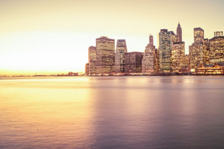 city, New York City, Manhattan HD Wallpaper Desktop Background